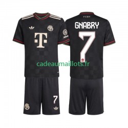 Bayern Munich Maillot avec flocage Serge Gnabry 7 3ème 2025-2026 ,Tenue Enfant MC