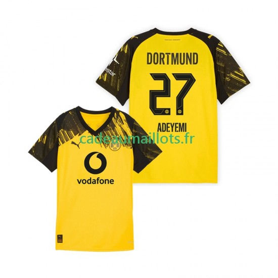 Borussia Dortmund Maillot avec flocage Karim Adeyemi 27 Domicile 2025-2026 ,Homme MC