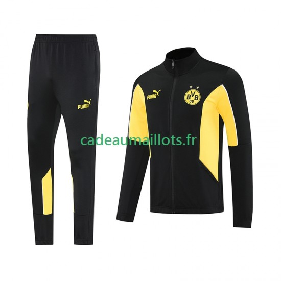 Borussia Dortmund Noir Ensemble Vestes d'entraînement 2025-2026