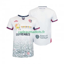 Cagliari Maillot avec flocage Extérieur 2025-2026 ,Homme MC