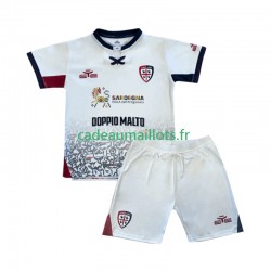 Cagliari Maillot avec flocage Extérieur 2025-2026 ,Tenue Enfant MC