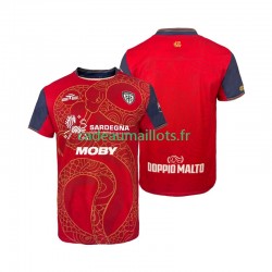Cagliari Maillot avec flocage Special Domicile 2025-2026 ,Homme MC