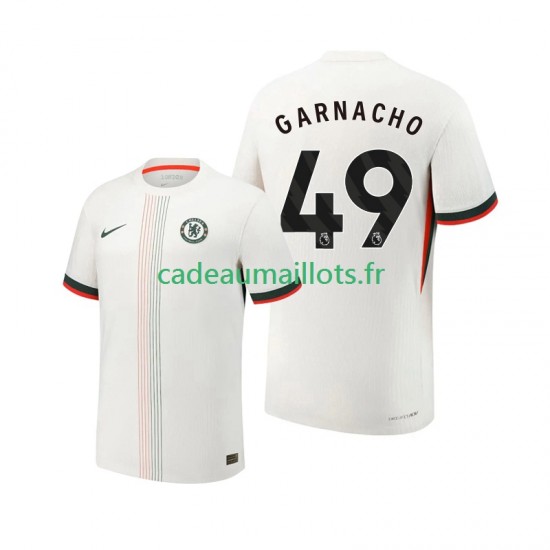 Chelsea Maillot avec flocage Alejandro Garnacho 49 Extérieur 2025-2026 ,Homme MC Chelsea Maillot avec flocage Alejandro Garnacho 49 Extérieur 2025-2026 ,Homme MC