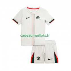Chelsea Maillot avec flocage Extérieur 2025-2026 ,Tenue Enfant MC