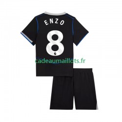 Chelsea Maillot avec flocage Enzo Fernandez 8 3ème 2025-2026 ,Tenue Enfant MC