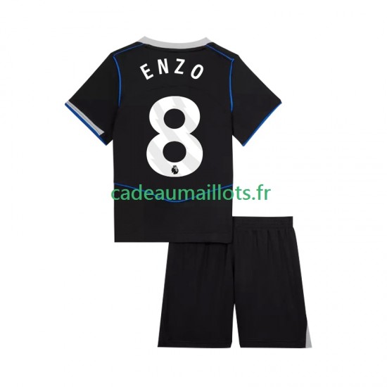 Chelsea Maillot avec flocage Enzo Fernandez 8 3ème 2025-2026 ,Tenue Enfant MC