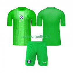 Chelsea Maillot avec flocage Gardien Extérieur 2025-2026 ,Tenue Enfant MC