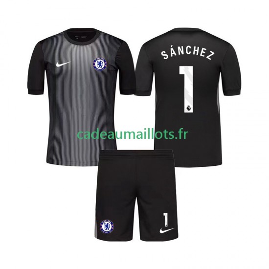 Chelsea Maillot avec flocage Robert Sanchez 1 Gardien Domicile 2025-2026 ,Tenue Enfant MC