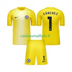 Chelsea Maillot avec flocage Robert Sanchez 1 Gardien 3ème 2025-2026 ,Tenue Enfant MC