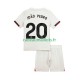 Chelsea Maillot avec flocage Joao Pedro 20 Extérieur 2025-2026 ,Tenue Enfant MC