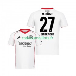 Eintracht Frankfurt Maillot avec flocage Mario Gotze 27 Extérieur 2025-2026 ,Homme MC