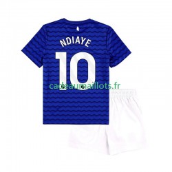 Everton Maillot avec flocage Ndiaye 10 Domicile 2025-2026 ,Tenue Enfant MC