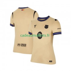 FC Barcelone Maillot avec flocage Extérieur 2025-2026 ,Femme MC