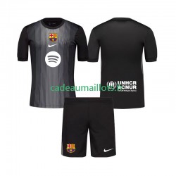 FC Barcelone Maillot avec flocage Gardien 3ème 2025-2026 ,Tenue Enfant MC