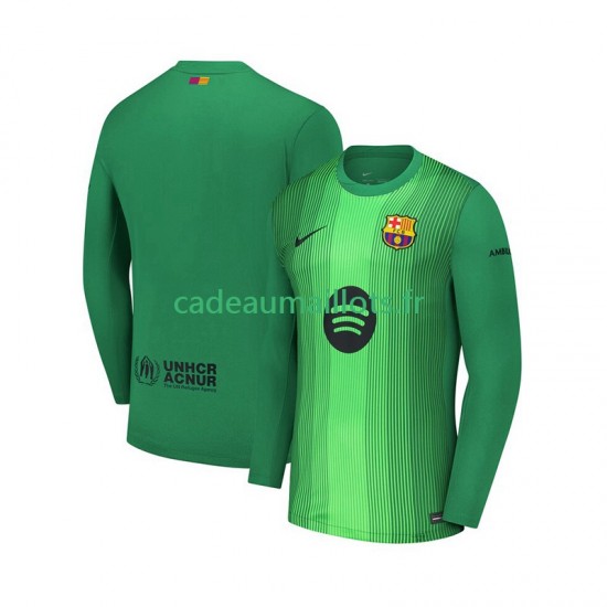 FC Barcelone Maillot avec flocage Gardien Domicile 2025-2026 ,Homme ML
