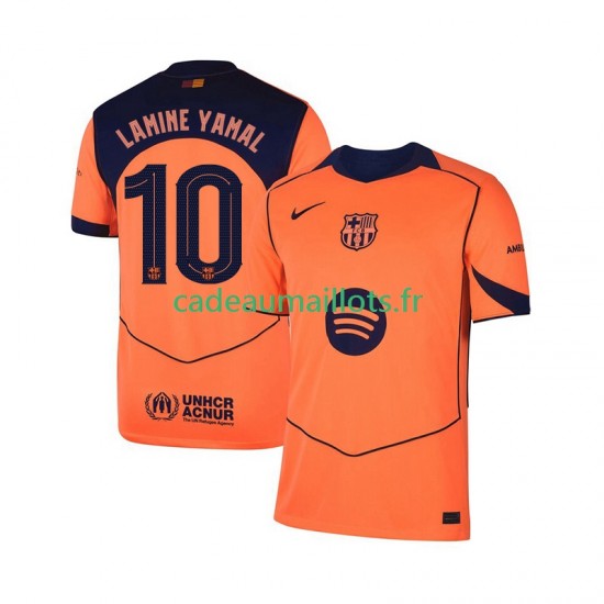 FC Barcelone Maillot avec flocage Lamine Yamal 10 UCL 3ème 2025-2026 ,Homme MC FC Barcelone Maillot avec flocage Lamine Yamal 10 UCL 3ème 2025-2026 ,Homme MC