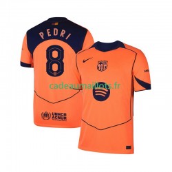 FC Barcelone Maillot avec flocage Pedri 8 UCL 3ème 2025-2026 ,Homme MC