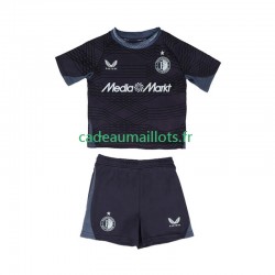 Feyenoord Rotterdam Maillot avec flocage Extérieur 2025-2026 ,Tenue Enfant MC