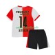 Feyenoord Rotterdam Maillot avec flocage Sem Steijn 14 Domicile 2025-2026 ,Tenue Enfant MC