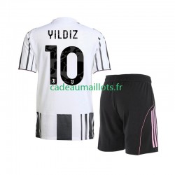 Juventus Maillot avec flocage Kenan Yildiz 10 Domicile 2025-2026 ,Tenue Enfant MC