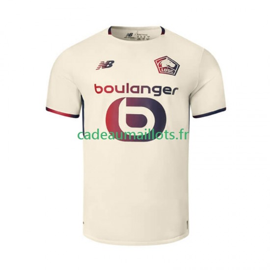 OSC Lille Maillot avec flocage Extérieur 2025-2026 ,Homme MC