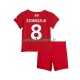 Liverpool Maillot avec flocage Dominik Szoboszlai 8 Domicile 2025-2026 ,Tenue Enfant MC