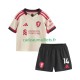 Liverpool Maillot avec flocage Federico Chiesa 14 Extérieur 2025-2026 ,Tenue Enfant MC