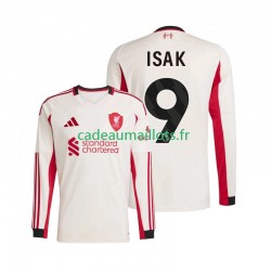 Liverpool Maillot avec flocage ISAK 9 Extérieur 2025-2026 ,Homme ML