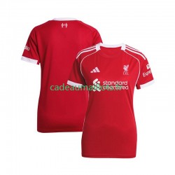 Liverpool Maillot avec flocage Domicile 2025-2026 ,Femme MC
