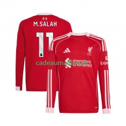 Liverpool Maillot avec flocage Mohamed Salah 11 Domicile 2025-2026 ,Homme ML