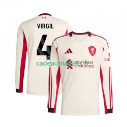 Liverpool Maillot avec flocage Virgil van Dijk 4 Extérieur 2025-2026 ,Homme ML