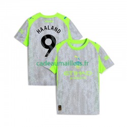 Manchester City Maillot avec flocage Erling Haaland 9 3ème 2025-2026 ,Homme MC
