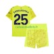 Manchester City Maillot avec flocage Gianluigi Donnarumma 25 Gardien 3ème 2025-2026 ,Tenue Enfant MC