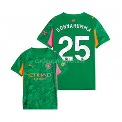 Manchester City Maillot avec flocage Gianluigi Donnarumma 25 Gardien Domicile 2025-2026 ,Homme MC