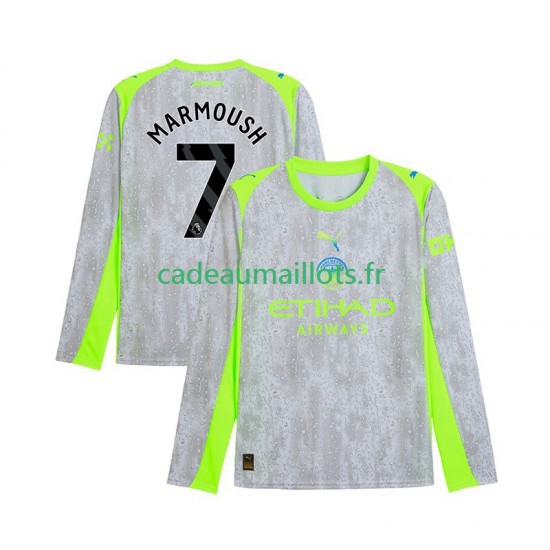 Manchester City Maillot avec flocage Omar Marmoush 7 3ème 2025-2026 ,Homme ML