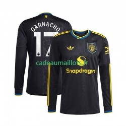 Manchester United Maillot avec flocage Alejandro Garnacho 17 3ème 2025-2026 ,Homme ML Manchester United Maillot avec flocage Alejandro Garnacho 17 3ème 2025-2026 ,Homme ML