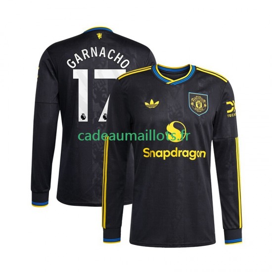 Manchester United Maillot avec flocage Alejandro Garnacho 17 3ème 2025-2026 ,Homme ML