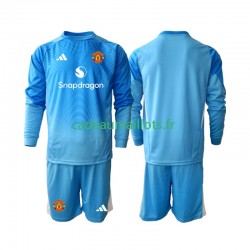 Manchester United Maillot avec flocage Gardien Domicile 2025-2026 ,Tenue Enfant ML