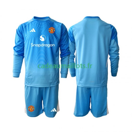 Manchester United Maillot avec flocage Gardien Domicile 2025-2026 ,Tenue Enfant ML
