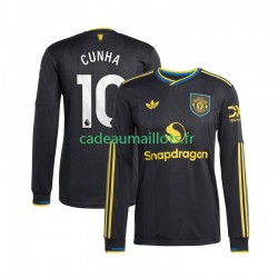 Manchester United Maillot avec flocage Matheus Cunha 10 3ème 2025-2026 ,Homme ML