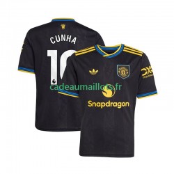 Manchester United Maillot avec flocage Matheus Cunha 10 3ème 2025-2026 ,Homme MC