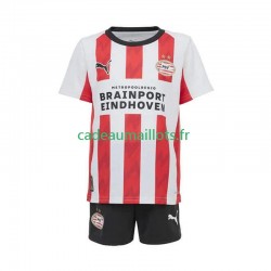 PSV Eindhoven Maillot avec flocage Domicile 2025-2026 ,Tenue Enfant MC