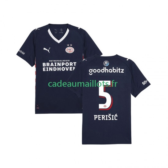 PSV Eindhoven Maillot avec flocage Ivan Perisic 5 Extérieur 2025-2026 ,Homme MC