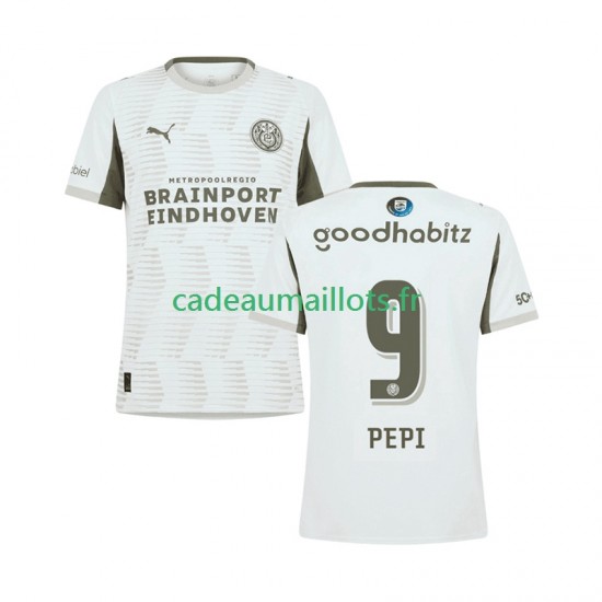 PSV Eindhoven Maillot avec flocage Ricardo Pepi 9 3ème 2025-2026 ,Homme MC