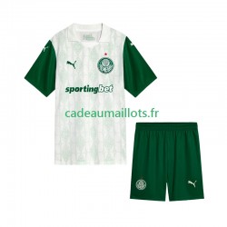Palmeiras Maillot avec flocage Extérieur 2025-2026 ,Tenue Enfant MC