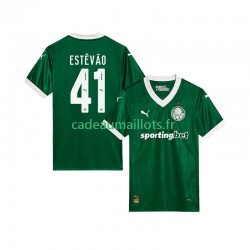 Palmeiras Maillot avec flocage Estevao 41 Domicile 2025-2026 ,Homme MC