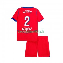 Paris Saint-Germain Maillot avec flocage Achraf Hakimi 2 3ème 2025-2026 ,Tenue Enfant MC