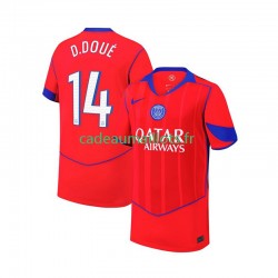 Paris Saint-Germain Maillot avec flocage Desire Doue 14 3ème 2025-2026 ,Homme MC