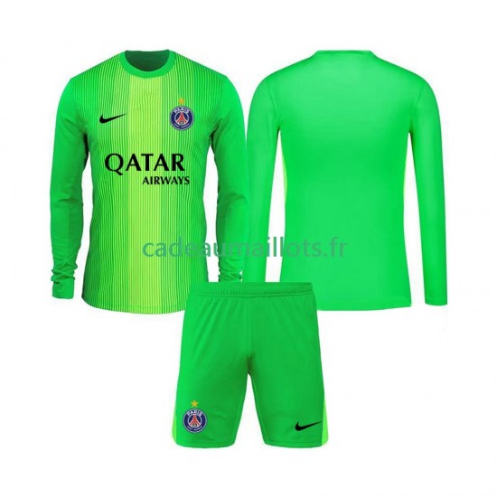 Paris Saint-Germain Maillot avec flocage Gardien Extérieur 2025-2026 ,Tenue Enfant ML