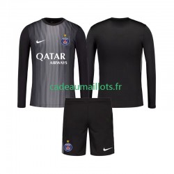 Paris Saint-Germain Maillot avec flocage Gardien Domicile 2025-2026 ,Tenue Enfant ML